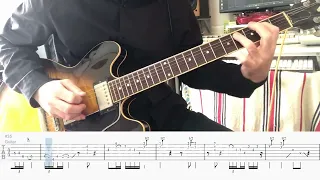 George Benson The Ghetto  - Guitar Solo with Tabs