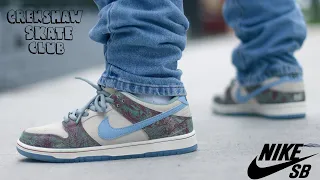 NIKE SB DUNK LOW x CRENSHAW SKATE CLUB "NYC POP-UP" | REVIEW, SIZING, & ON-FOOT