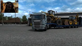 Loaders Delivery with Scania Streamline(440HP) | Euro Truck Simulator 2 | Logitech G29 gameplay