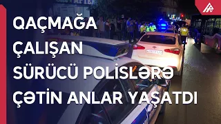 İcarəyə götürdüyü avtomobillə avtoxuliqanlıq edən sürücü saxlanılıb