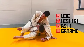 UDE HISHIGI ASHI GATAME / Рычаг локтя внутрь ногой / 腕挫脚固