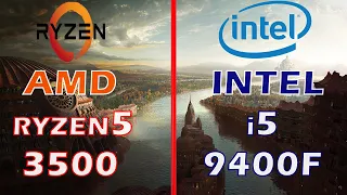 Ryzen5 3500 vs Intel i5 9400F | 14 PC Gameplay Tested ||