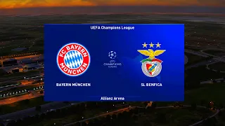 Benfica Vs Bayern Munich – Champions League 2021/22 – GAMEPLAY – PES 2021