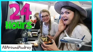 24 Hours On An Airplane / AllAroundAudrey