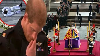 Goodbye, Queen Elizabeth! Prince Harry cry fainted during the funeral