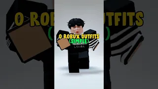 0 Robux Simple Outfit Ideas!