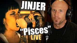 First time experiencing JINJER "Pisces" (Live Session) An in-depth VOCAL ANALYSIS