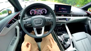 2023 Audi A4 | POV Test Drive - part 2 | Fuel consumption information