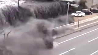 Tsunami Japan - Impressive Tsunami Wave