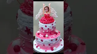 Amazing 2 Tier Doll Cake Design idea ll 2 Tier Birthday Cake