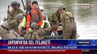 Japonya'da sel felaketi