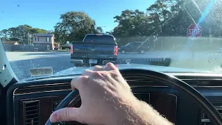 1989 Cadillac cruising and demonstration