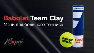 Обзор Babolat Team Clay. Мячи для большого тенниса