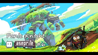 Panic Knight | Aseprite Pixelart Speed Paint [06]