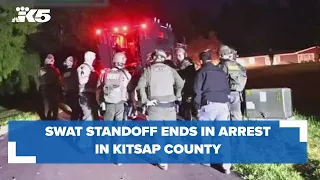 BREAKING: SWAT standoff ends in arrest in Kitsap County