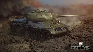 Т-34-85 (Воин, Мастер, Основной калибр, Поддержка, Братья по оружию) - World of Tanks