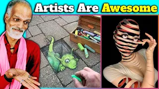 Villagers React To These Artists Are Amazing ! Tribal People React To Amazing Artists