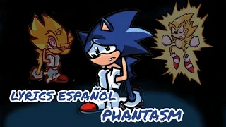 lyrics en español PHANTASM CHAOS NIGHTMARE Sonic vs. fleetway Sonic o super Sonic exe