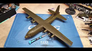 Hercules C130 J 1/72 scale. #scalemodel #modelismo #plasticmodels