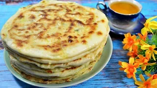 Khychiny with potatoes and cheese - cooking secrets