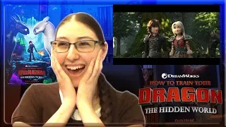 HOW TO TRAIN YOUR DRAGON 3: THE HIDDEN WORLD OFFICIAL TRAILERS REACTION