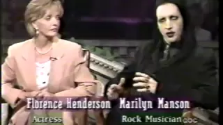 Politically Incorrect with Bill Maher feat  Marilyn Manson August 13, 1997