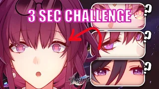 Guess Honkai Star Rail Character by Their Eyes | HSR Quiz (3 Seconds Challenge)