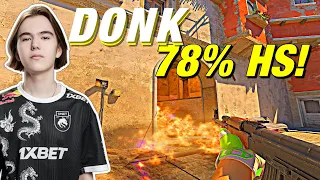 Donk 27 frags & 78% HS! mirage game POV!