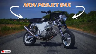 HONDA DAX PROJECT | PART.8 - INSTALLATION DE L'ÉLECTRICITÉ ET LA PREMIÈRE SORTIE !!!