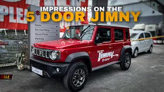 My impressions on the  5 door Suzuki Jimny