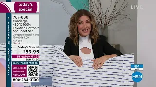 HSN | Not Just White Sale  - Concierge Collection 01.16.2023 - 12 AM