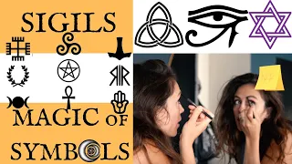 Manifestation & Magic. Magical Symbols, Sigils & Spells. Witchcraft, Pagan, Egyptian Symbolism