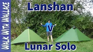 Lanshan Flame's Creed 1 Vs Six Moon Designs Lunar Solo Tent Review