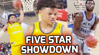 3 Five-Star Recruits GO AT IT! Keyonte George Scores 34 POINTS vs Chris Livingston & Jaden Bradley 🔥