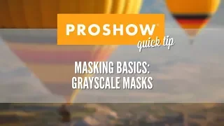 Masking Basics: Grayscale Masks