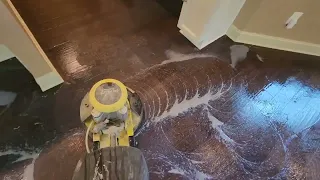 Floor Transformation: Removing Years of Wax Buildup | Floor Restoration