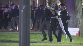 Protesters arrested at Ohio State University: See video