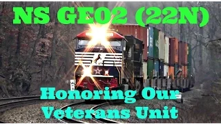 NS 6920 Honoring Our Veterans Unit Leads NS GE02 (22N) in Mabelton & Atlanta, GA - January 21, 2016