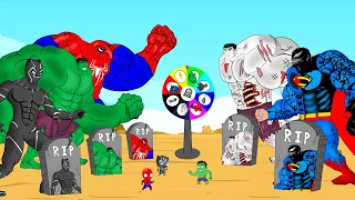 Rescue SUPERHEROES HULK Family & SPIDERMAN, BLACK PANTHER 2 : Returning from the Dead SECRET - FUNNY