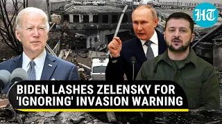 'Didn't want to hear...': Biden's rare attack on Zelensky as Putin steps up Ukraine offensive