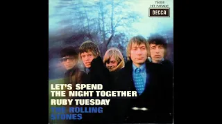 The Rolling Stones - Single Let's Spend The Night Together / Ruby Thuesday