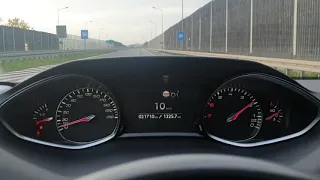 Peugeot 308 1.2 PureTech 130km Acceleration