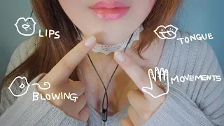 ASMR Relaxing Deep Slow Mouth Sounds & Hand Movements 🌙