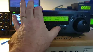 AOR AR7030 with remote control, extremely rare radio that I'm going to miss...