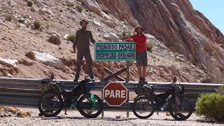 Cycling and looking for roads! Chile and Argentina