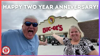 FIRST TIME AT BUC-EE’S for Snacks, Gas and a Great Big BBQ Sandwich | Traveling Around Disney