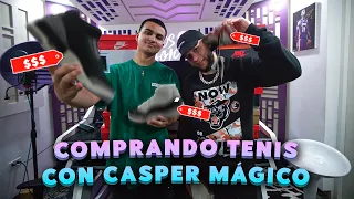 CASPER MAGICO ME DA $3,000 PARA GASTAR EN TENIS