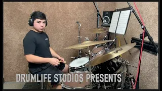 "Smells Like Teen Spirit" by Nirvana (Drum Cover) played by Douglas C-G.