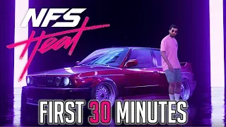 Need for Speed HEAT - First 30 Minutes of Gameplay [Hard Difficulty]