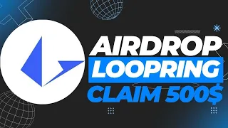 BEST Crypto Airdrop TOKEN 2024 | LOOPRING TOKEN CLAIM 2000 $